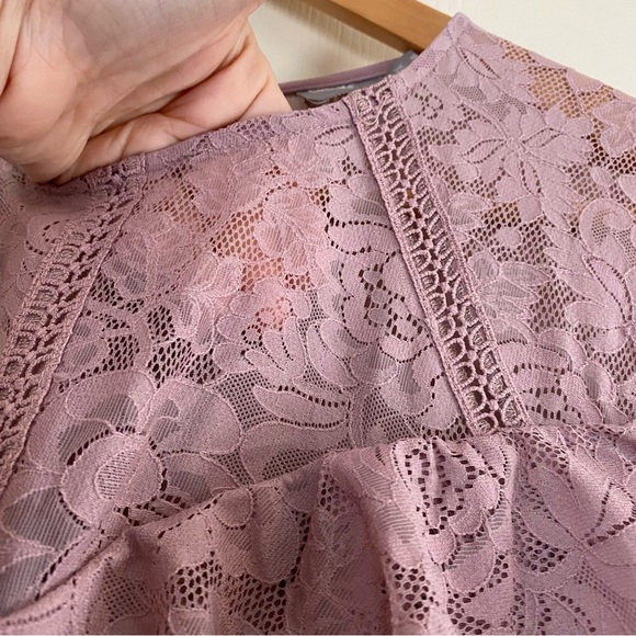 ASOS Lace Insert Pencil Midi Dress - Picture 8 of 14